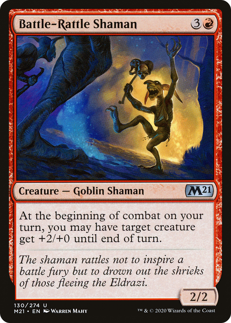 Battle-Rattle Shaman (130) [Core Set 2021] - Deck Out Gaming