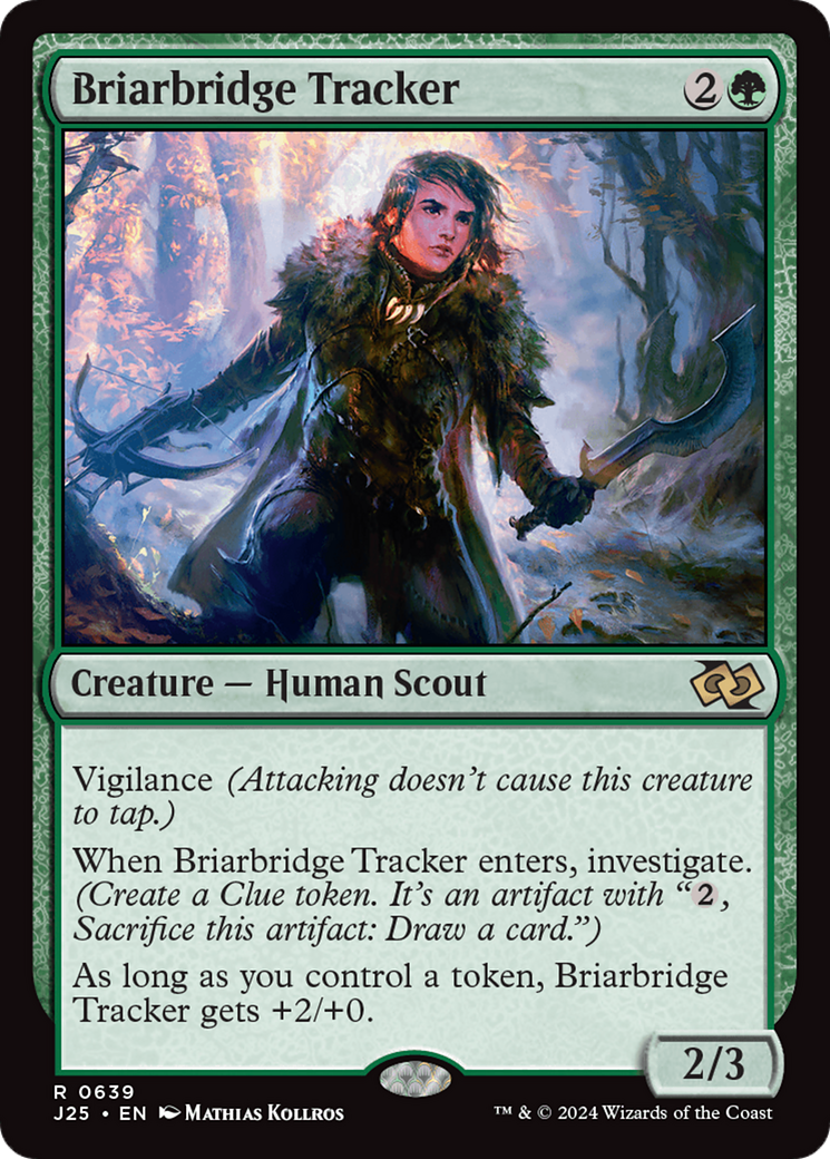 Briarbridge Tracker (639) [Foundations Jumpstart] - Deck Out Gaming