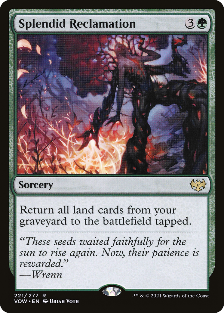 Splendid Reclamation (221) [Innistrad: Crimson Vow] foil - Deck Out Gaming
