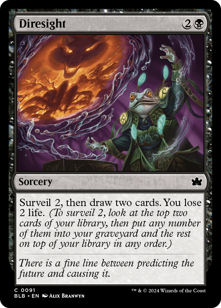 Diresight (91) [Bloomburrow] - Deck Out Gaming