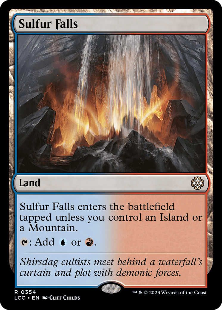 Sulfur Falls (354) [The Lost Caverns of Ixalan Commander] - Deck Out Gaming