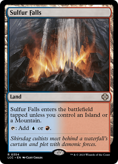 Sulfur Falls (354) [The Lost Caverns of Ixalan Commander] - Deck Out Gaming