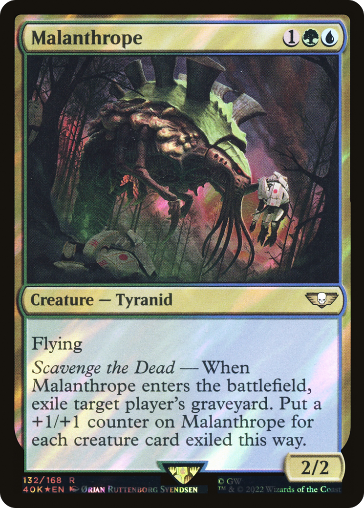 Malanthrope (Surge Foil) (132) [Warhammer 40,000 Commander] foil - Deck Out Gaming