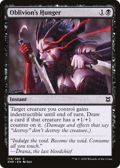 Oblivion's Hunger (119) [Zendikar Rising] foil - Deck Out Gaming