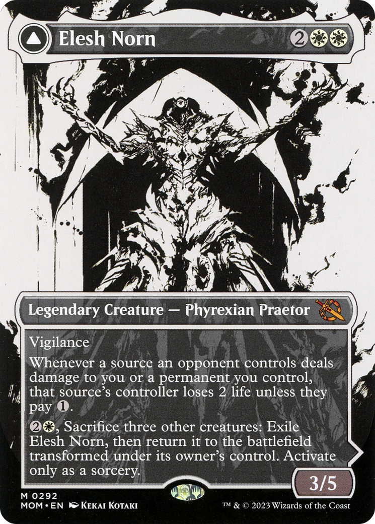 Elesh Norn (Showcase) (292) [March of the Machine] foil - Deck Out Gaming