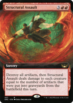 Structural Assault (Extended Art) (427) [Streets of New Capenna] foil - Deck Out Gaming