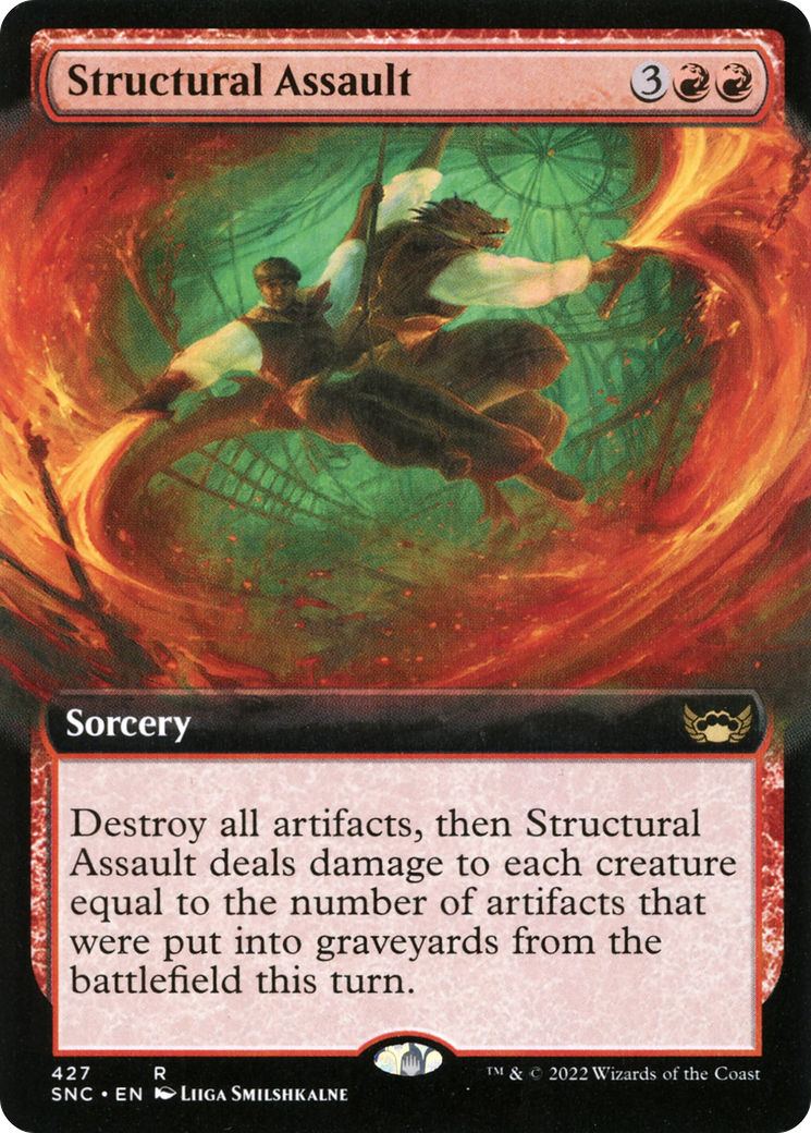 Structural Assault (Extended Art) (427) [Streets of New Capenna] foil - Deck Out Gaming