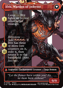 Clive, Ifrit's Dominant // Ifrit, Warden of Inferno (385) [FINAL FANTASY] foil - Deck Out Gaming