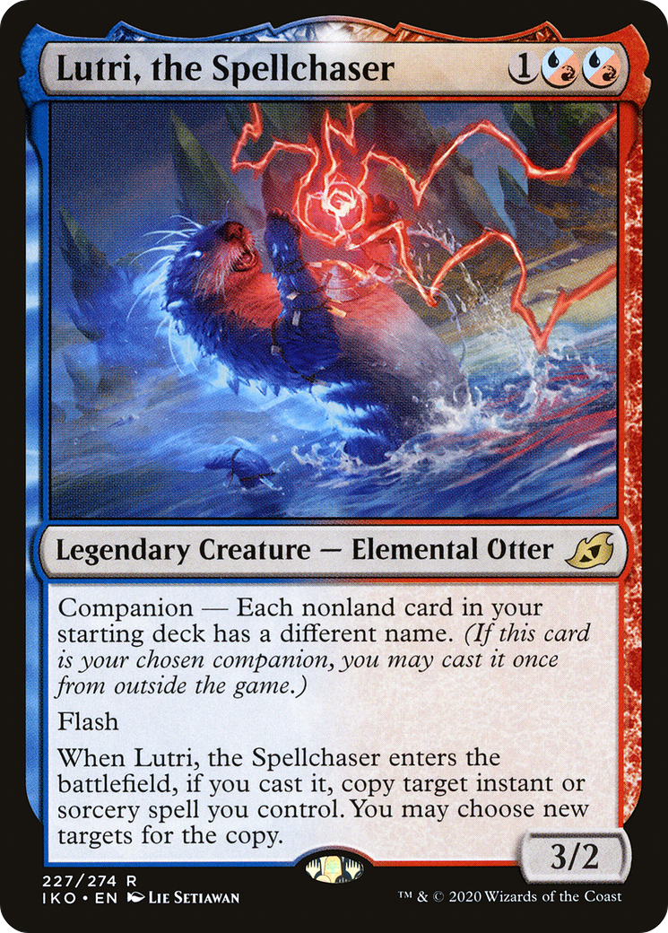 Lutri, the Spellchaser (227) [Ikoria: Lair of Behemoths] - Deck Out Gaming