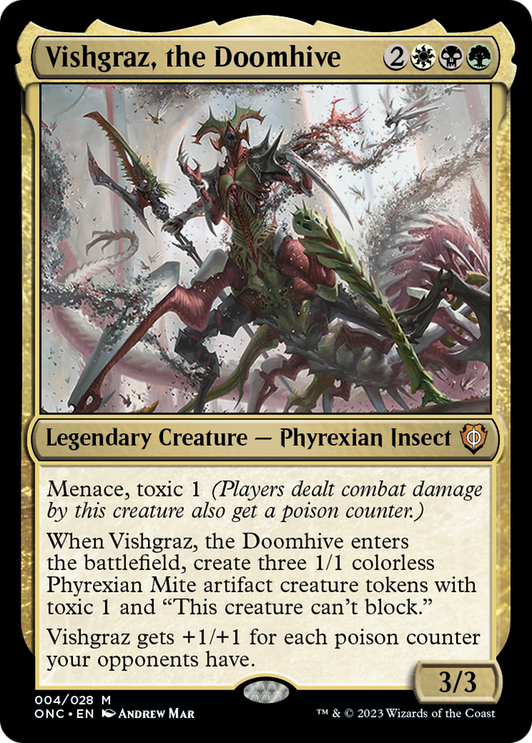 Vishgraz, the Doomhive (4) [Phyrexia: All Will Be One Commander] - Deck Out Gaming