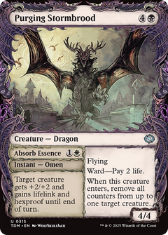 Purging Stormbrood (Showcase) (315) [Tarkir: Dragonstorm] - Deck Out Gaming