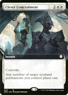 Clever Concealment (Extended Art) (43) [Phyrexia: All Will Be One Commander] - Deck Out Gaming