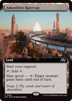 Amonkhet Raceway (Extended Art) (424) [Aetherdrift] foil - Deck Out Gaming