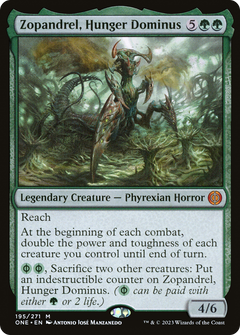 Zopandrel, Hunger Dominus (195) [Phyrexia: All Will Be One] - Deck Out Gaming