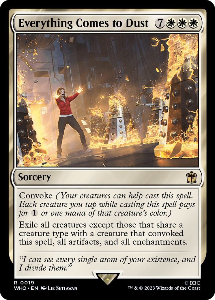 Everything Comes to Dust (19) [Doctor Who] - Deck Out Gaming
