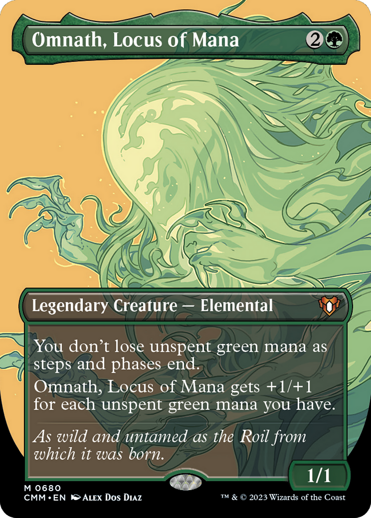 Omnath, Locus of Mana (Borderless) (680) [Commander Masters] - Deck Out Gaming