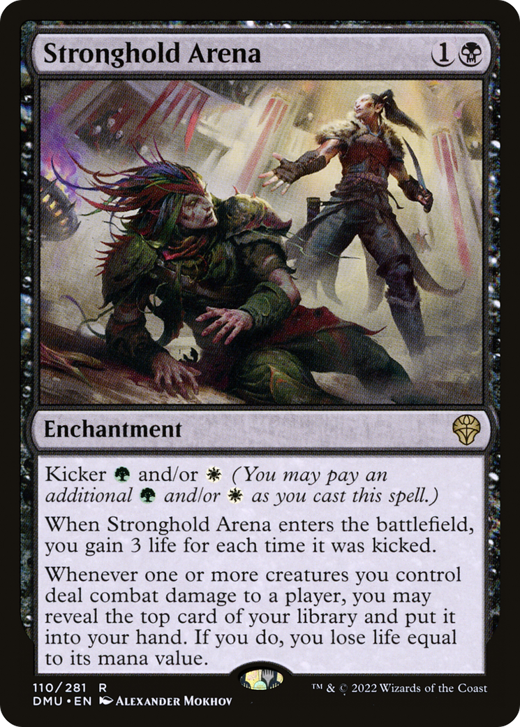 Stronghold Arena (110) [Dominaria United] foil - Deck Out Gaming