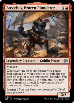 Breeches, Brazen Plunderer (217) [The Lost Caverns of Ixalan Commander] - Deck Out Gaming
