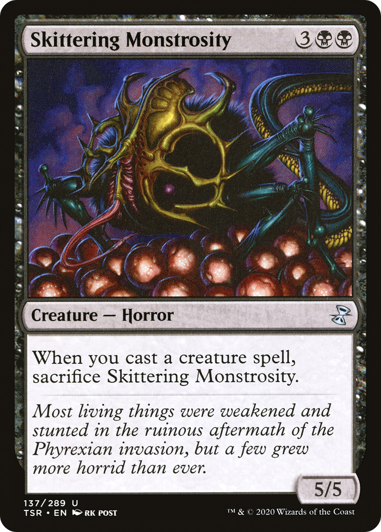 Skittering Monstrosity (137) [Time Spiral Remastered] - Deck Out Gaming