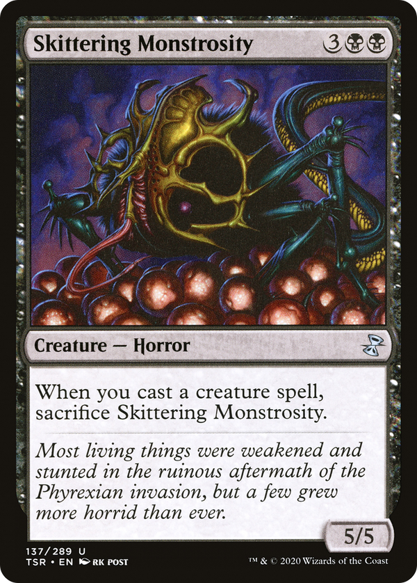 Skittering Monstrosity (137) [Time Spiral Remastered] - Deck Out Gaming