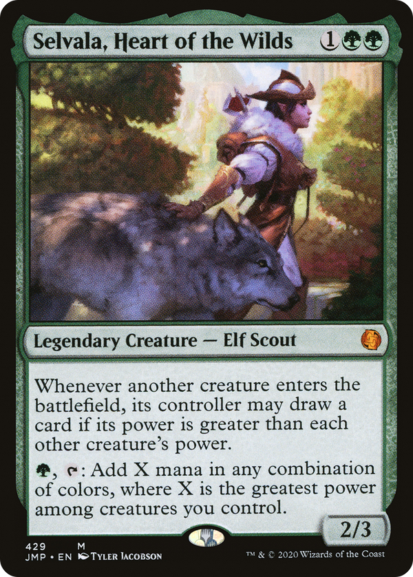 Selvala, Heart of the Wilds (429) [Jumpstart] - Deck Out Gaming
