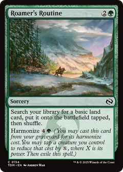 Roamer's Routine (154) [Tarkir: Dragonstorm] foil - Deck Out Gaming