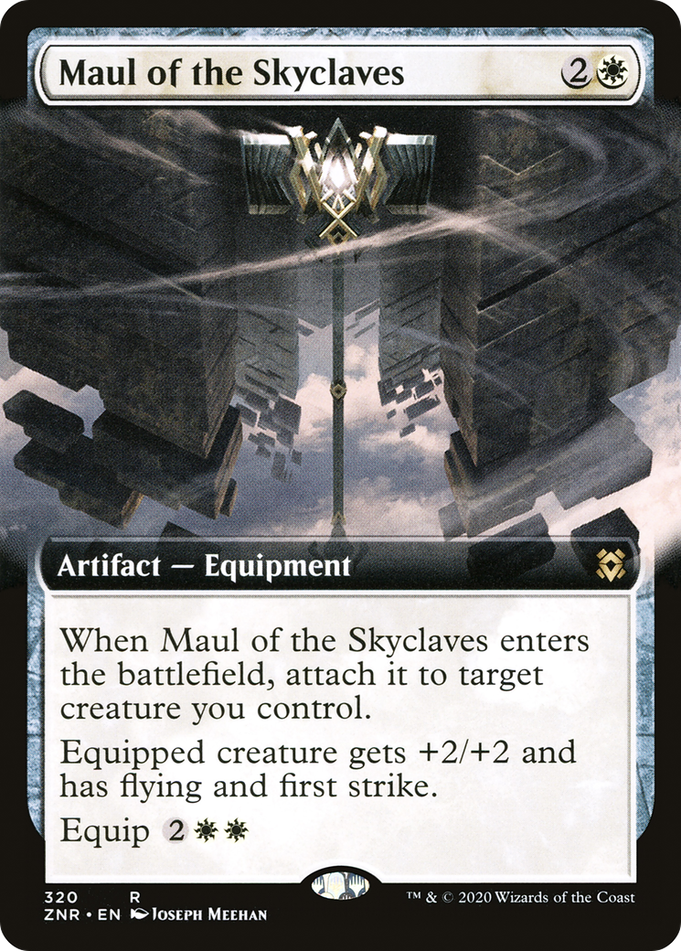 Maul of the Skyclaves (Extended Art) (320) [Zendikar Rising] foil - Deck Out Gaming
