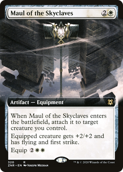 Maul of the Skyclaves (Extended Art) (320) [Zendikar Rising] foil - Deck Out Gaming