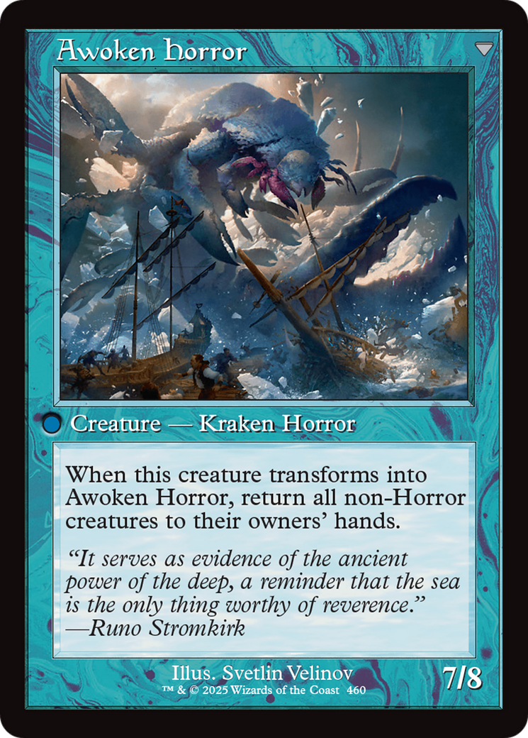 Thing in the Ice (Retro Frame) (460) [Innistrad Remastered] foil - Deck Out Gaming