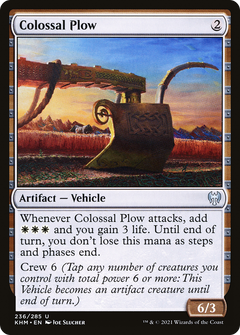 Colossal Plow (236) [Kaldheim] foil - Deck Out Gaming