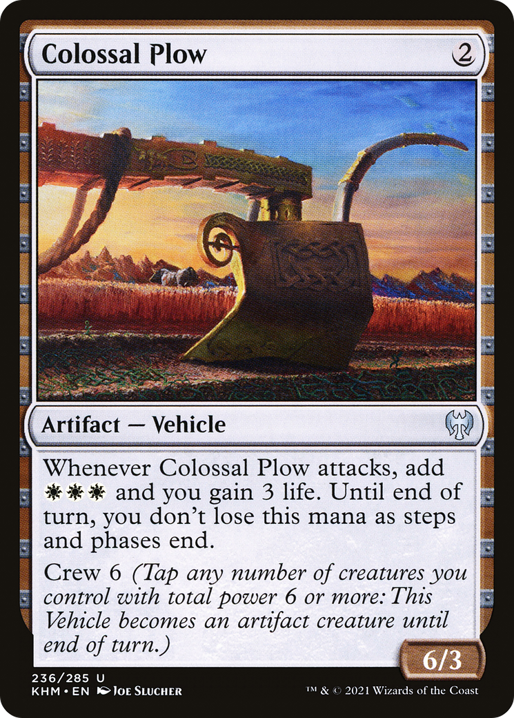 Colossal Plow (236) [Kaldheim] - Deck Out Gaming