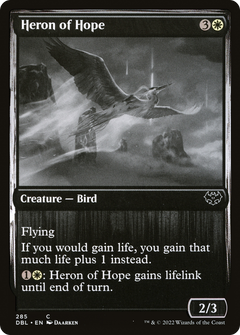 Heron of Hope (285) [Innistrad: Double Feature] foil - Deck Out Gaming