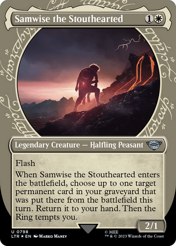 Samwise the Stouthearted (Showcase) (Surge Foil) (798) [The Lord of the Rings: Tales of Middle-earth] foil - Deck Out Gaming