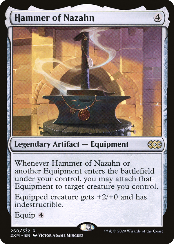 Hammer of Nazahn (260) [Double Masters] foil - Deck Out Gaming