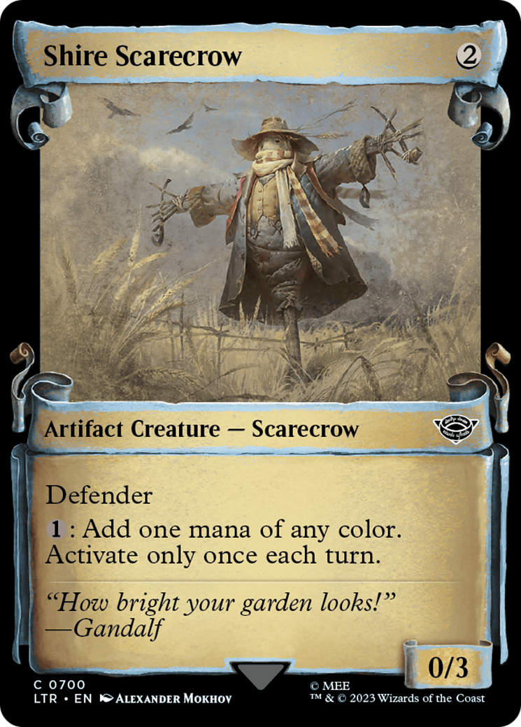 Shire Scarecrow (Showcase Scrolls) (700) [The Lord of the Rings: Tales of Middle-earth] - Deck Out Gaming