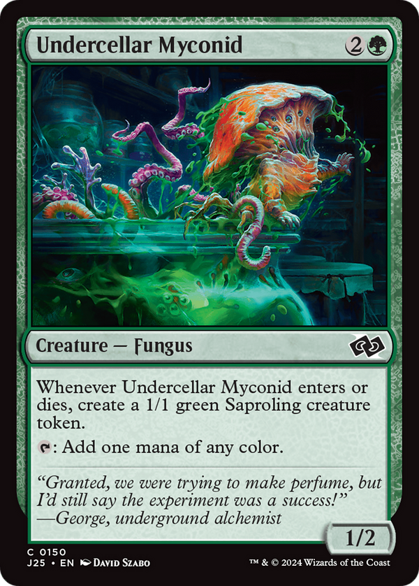Undercellar Myconid (150) [Foundations Jumpstart] - Deck Out Gaming