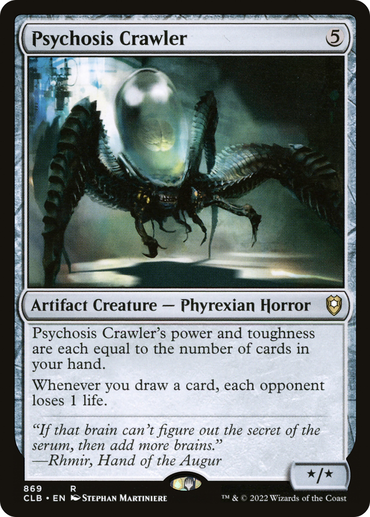 Psychosis Crawler (869) [Commander Legends: Battle for Baldur's Gate] - Deck Out Gaming
