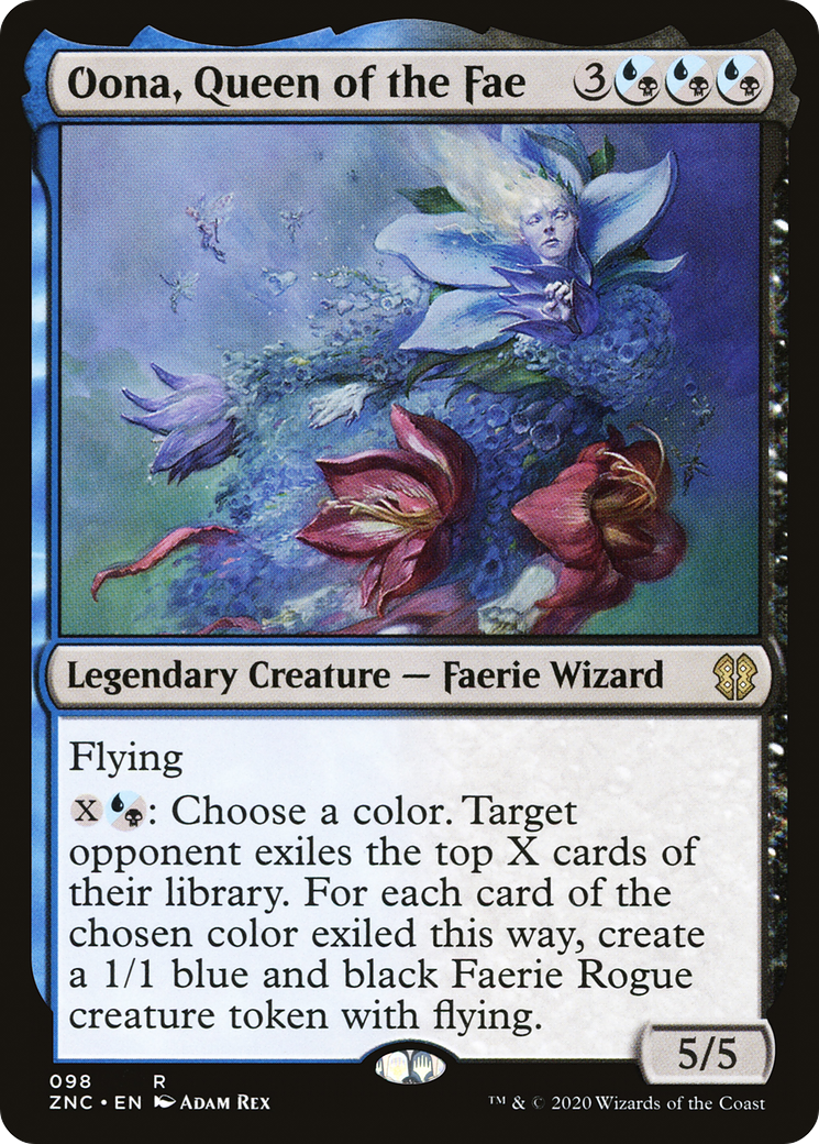 Oona, Queen of the Fae (98) [Zendikar Rising Commander] - Deck Out Gaming