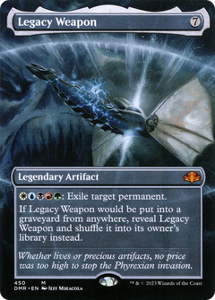 Legacy Weapon (Borderless) (450) [Dominaria Remastered] foil - Deck Out Gaming