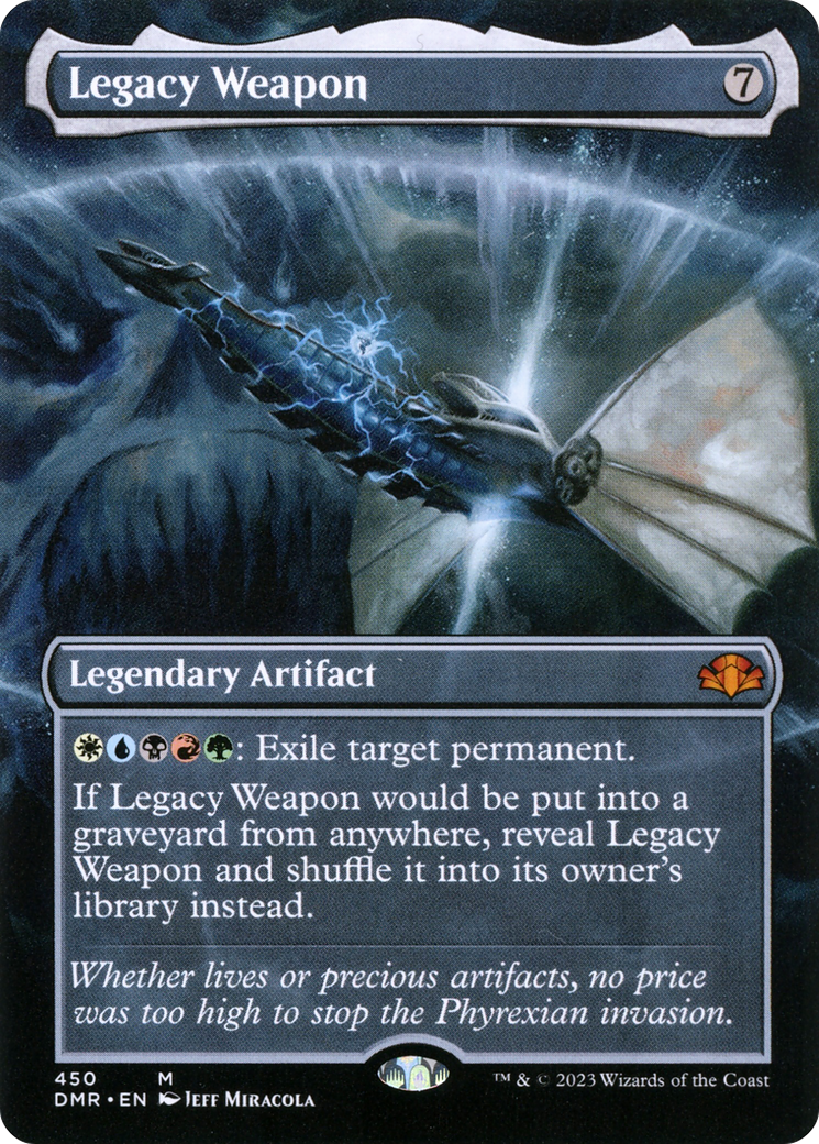 Legacy Weapon (Borderless) (450) [Dominaria Remastered] foil - Deck Out Gaming