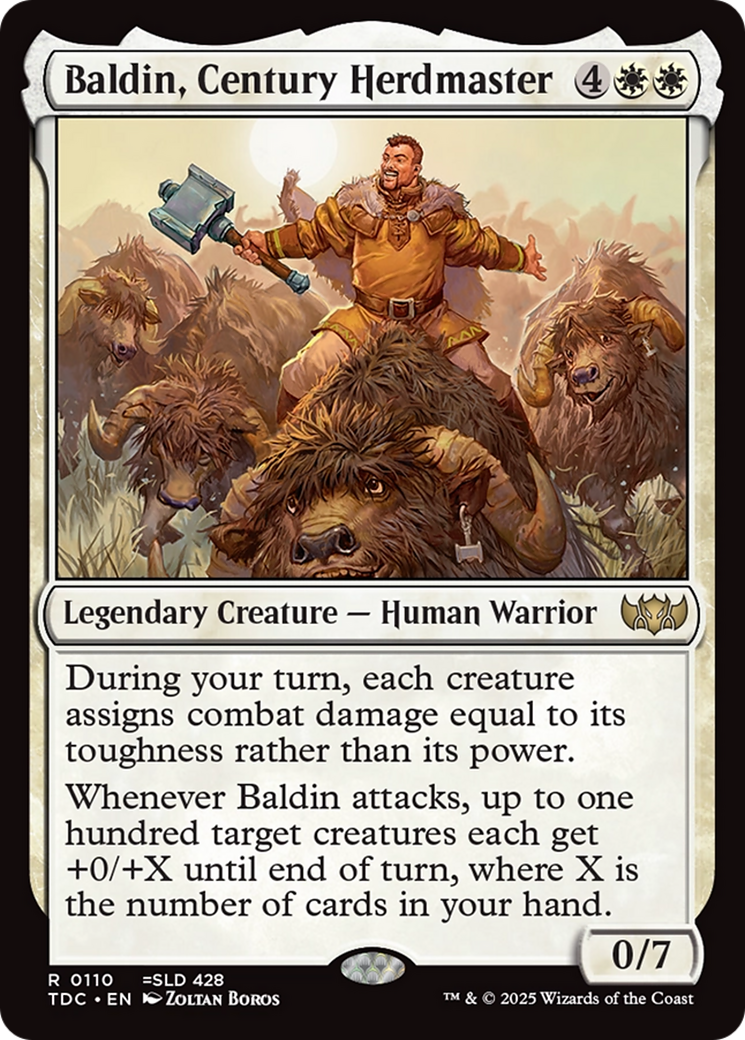 Baldin, Century Herdmaster (110) [Commander: Tarkir: Dragonstorm] - Deck Out Gaming