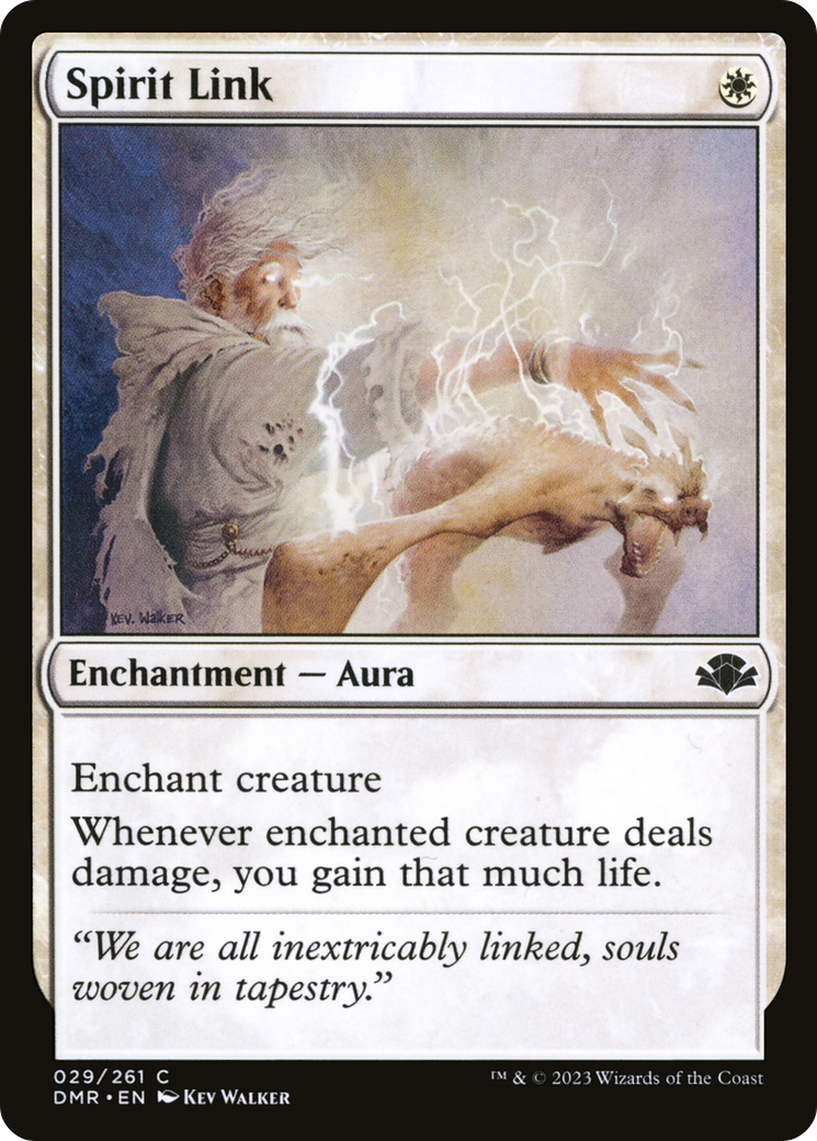Spirit Link (29) [Dominaria Remastered] foil - Deck Out Gaming