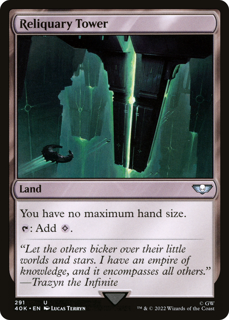 Reliquary Tower (291) [Warhammer 40,000 Commander] - Deck Out Gaming