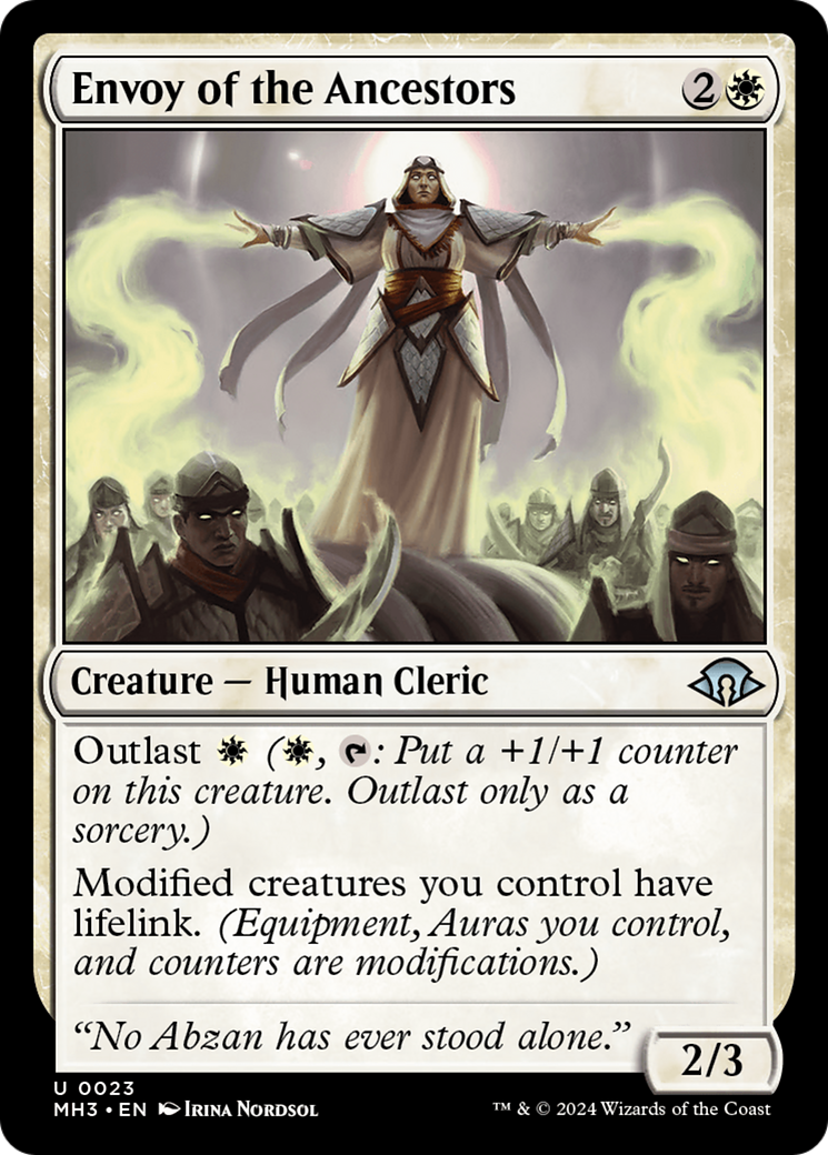 Envoy of the Ancestors (23) [Modern Horizons 3] foil - Deck Out Gaming