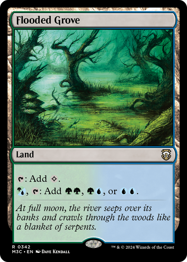 Flooded Grove (342) [Modern Horizons 3 Commander] - Deck Out Gaming