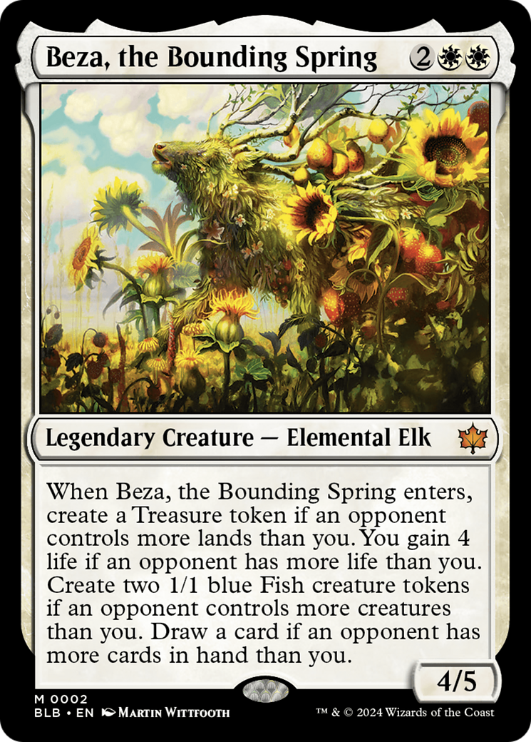 Beza, the Bounding Spring (2) [Bloomburrow] - Deck Out Gaming