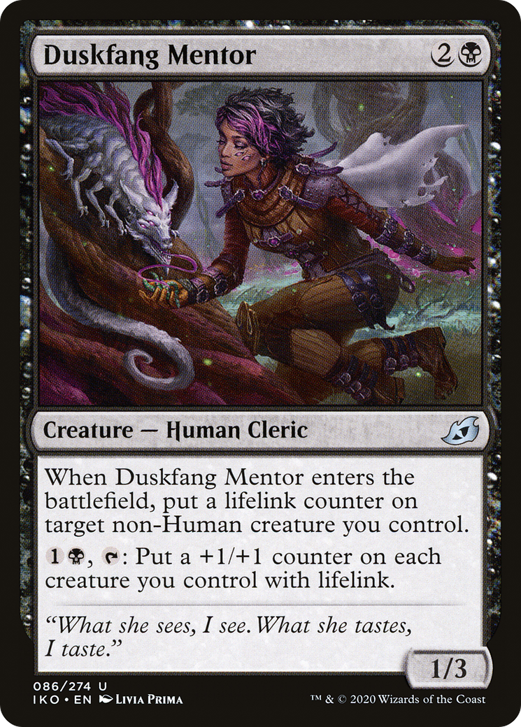 Duskfang Mentor (86) [Ikoria: Lair of Behemoths] foil - Deck Out Gaming