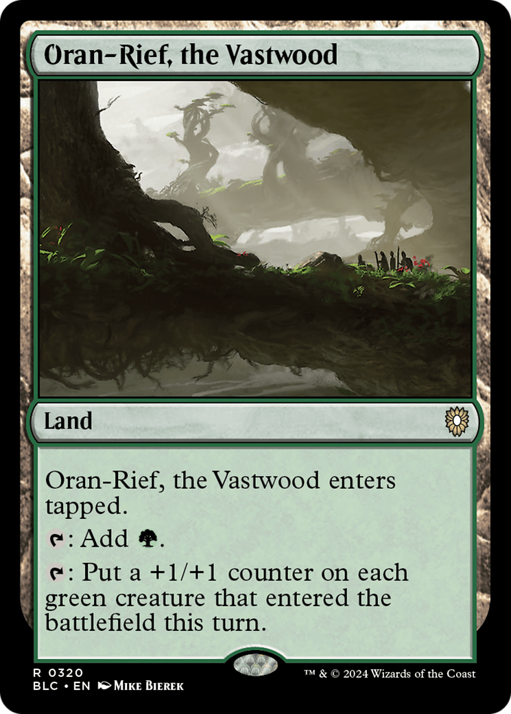 Oran-Rief, the Vastwood (320) [Bloomburrow Commander] - Deck Out Gaming