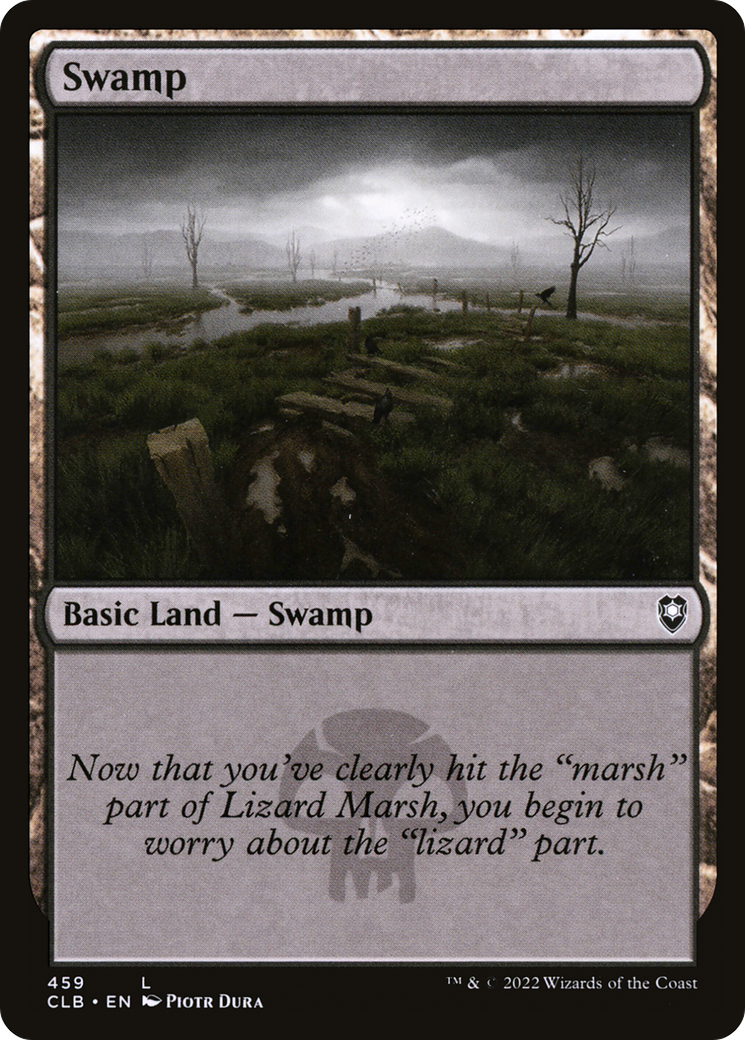 Swamp (459) (459) [Commander Legends: Battle for Baldur's Gate] - Deck Out Gaming
