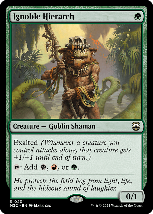 Ignoble Hierarch (234) [Modern Horizons 3 Commander] - Deck Out Gaming